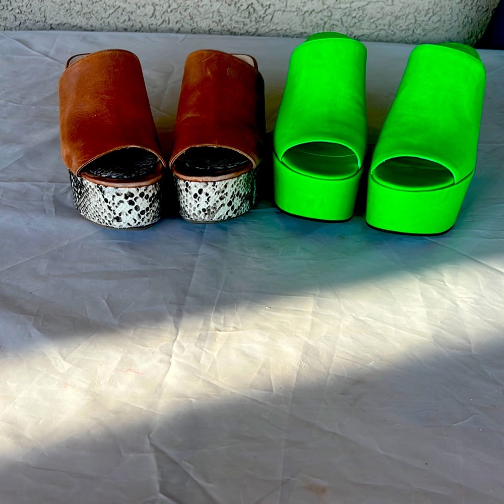 Jeff’s Campbell 7 1/2 and Nine West 7  1/2